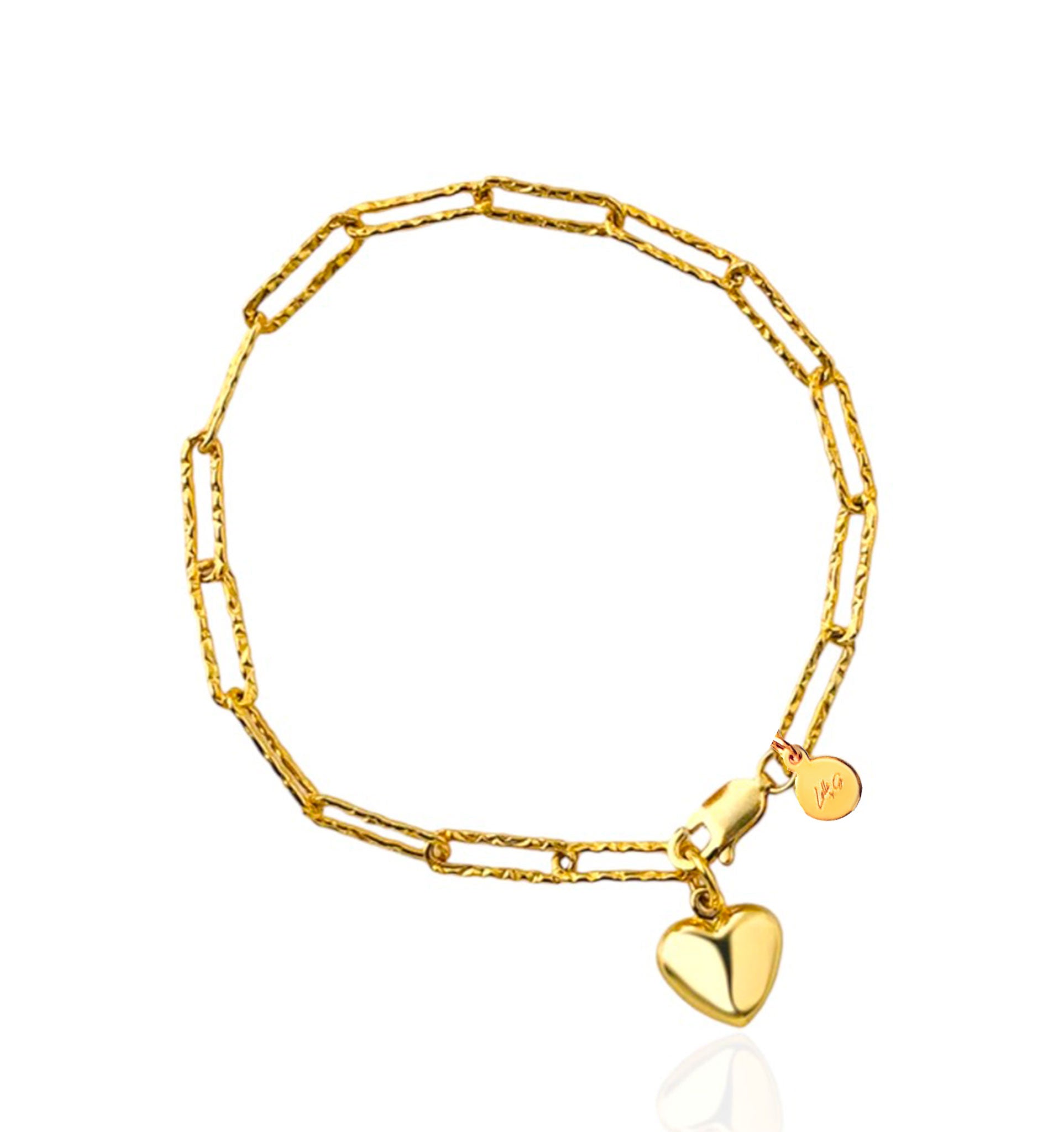 HEART CHAIN BRACELET